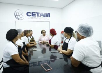 Governador Roberto Cidade inaugura sétima escola do Cetam  em Manaus e lança edital para cursos presenciais na unidade